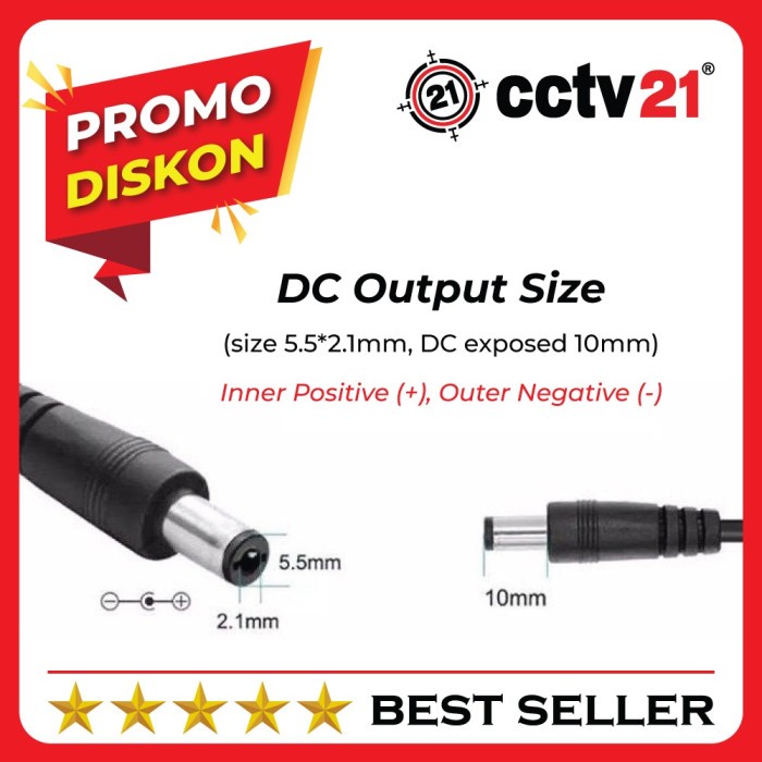 (Good) Ac Adaptor SAMSUNG Input AC 100-240V-50-60Hz Output DC 12V 5 A