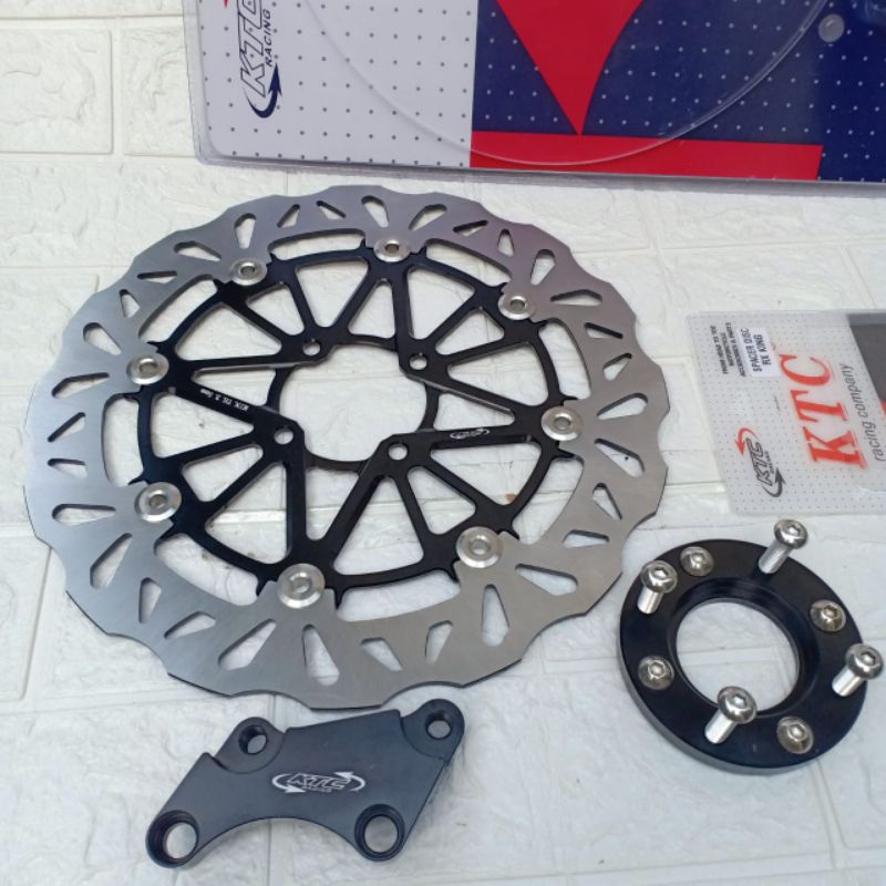 piringan cakram depan KTC pnp RX king ukuran 300mm full cnc original ktc PNP RX-King RX king Rxking