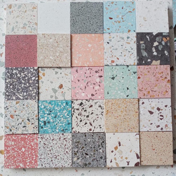 Lantai Terazzo / Teraso Tile