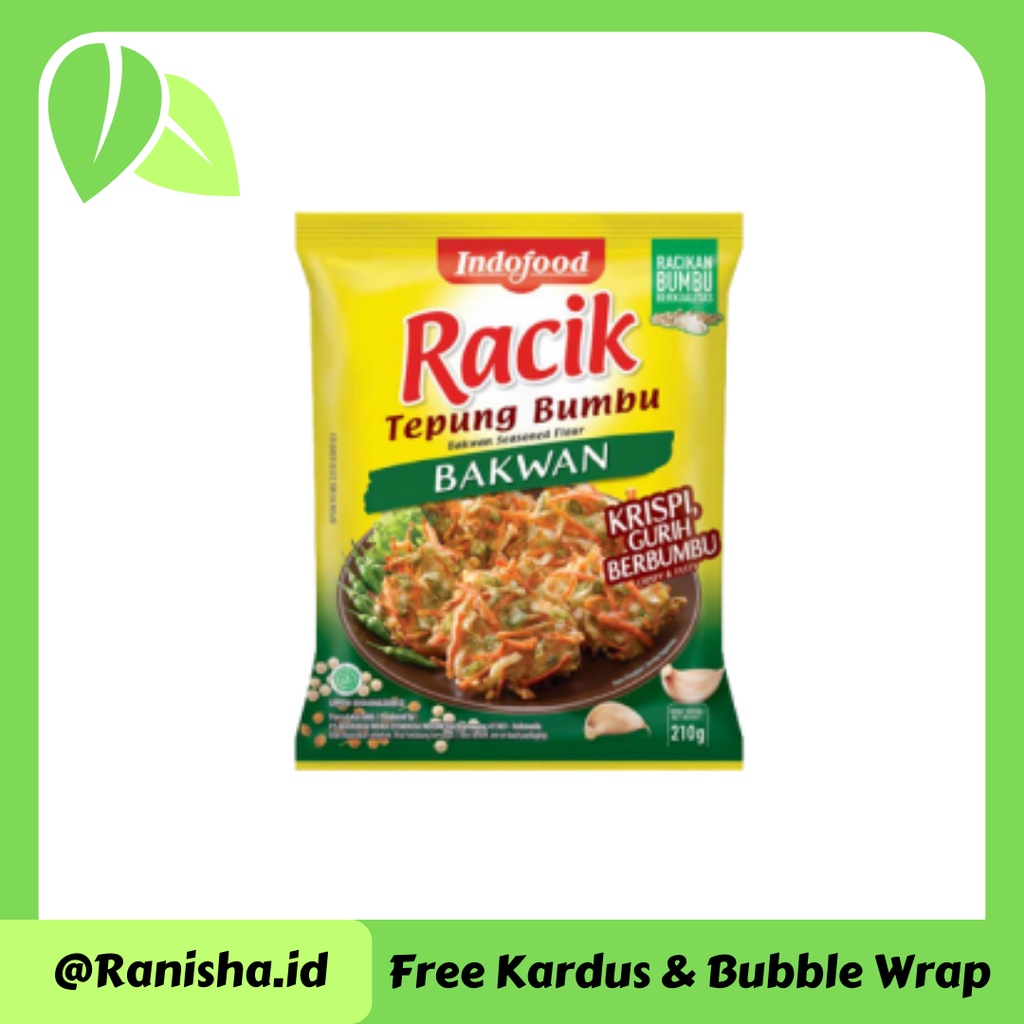 

Indofood Tepung Bumbu Racik Bakwan Pack 210G