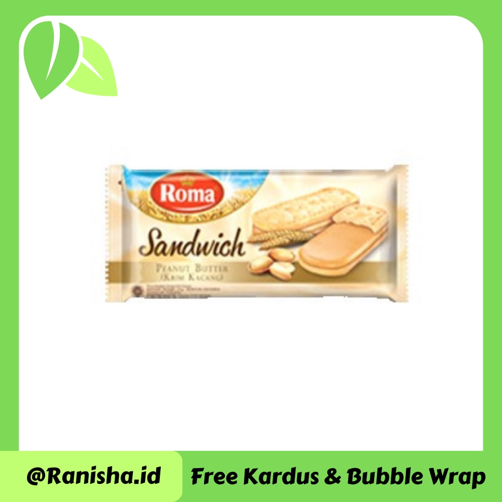 

Roma Biscuit Sandwichi Peanut Butter Pack 157G