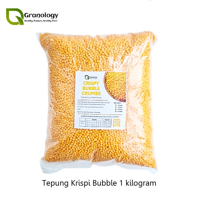 

Tepung Roti Bubble Crumbs Crispy (1 kilogram) by Granology