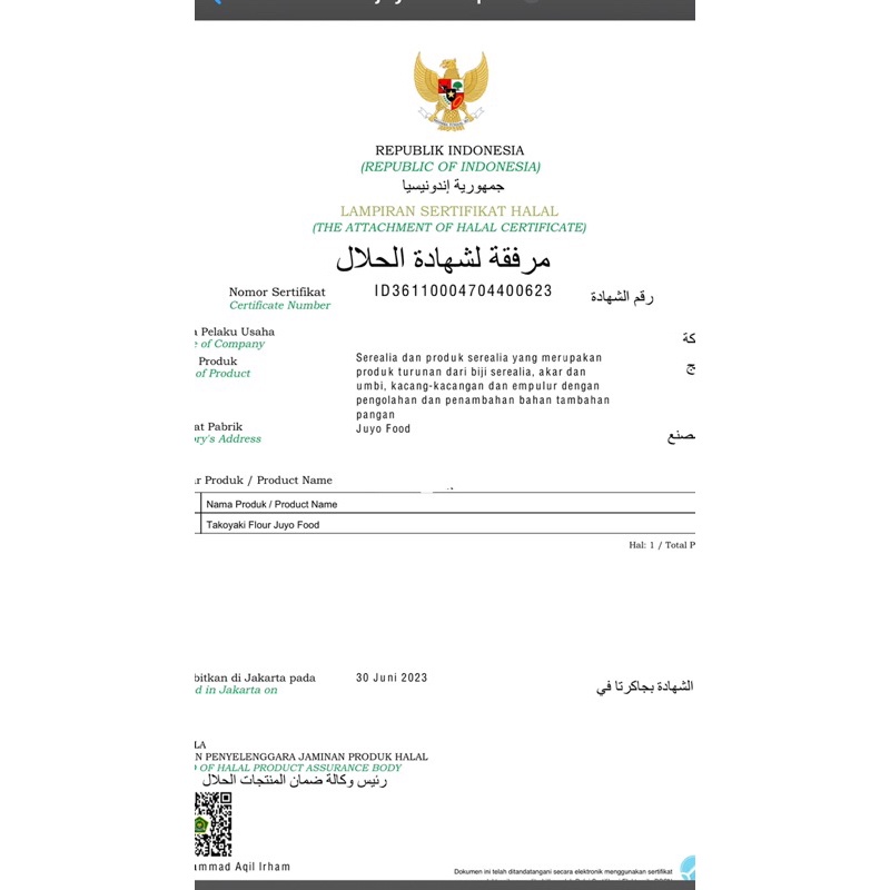 

HJ HALAL MUI. TEPUNG BIANG TAKOYAKI PREMIX 500 GRAM Okonomiyaki Flour bs jadi hingga 500 bola