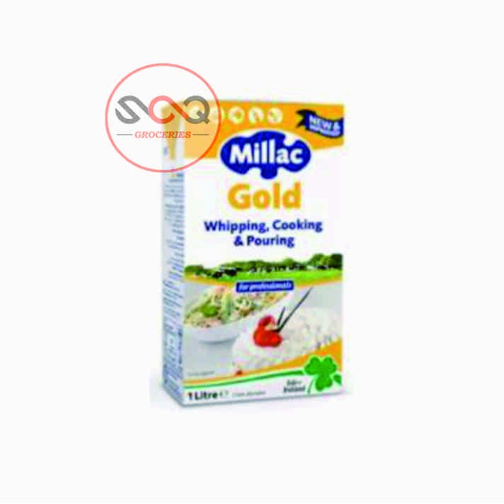 

HJ Millac Gold Whipping, Pouring & Cooking Cream 1Ltr