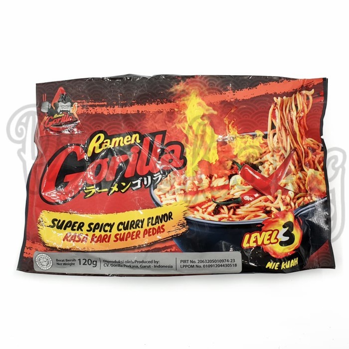 

(Good) Ramen Gorilla Mie Instant Kuah Pedas Mi Instan Gorila Saingan Samyang