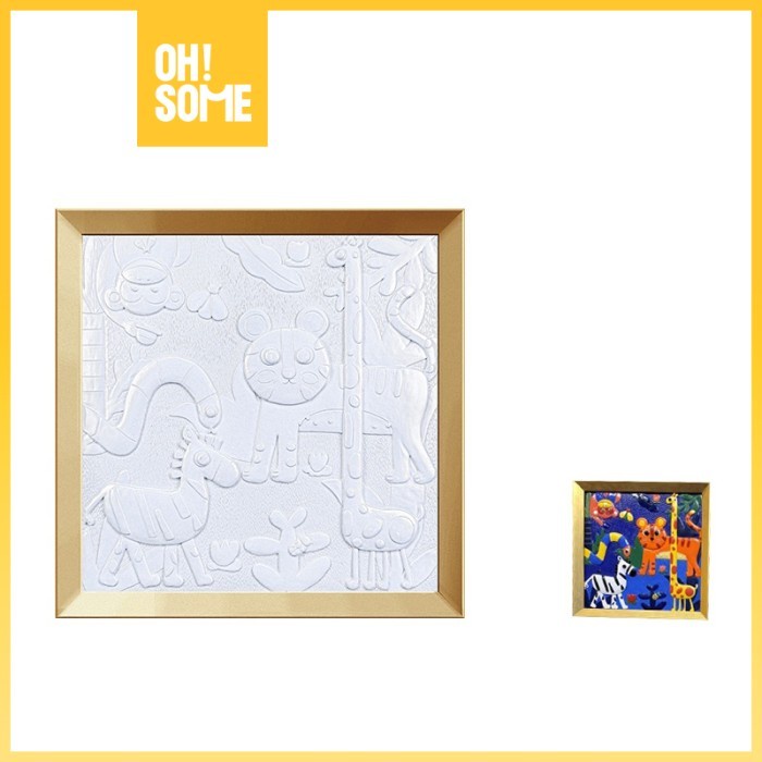 

TERBARU! OHSOME - Set Melukis Ukuran Besar RELIFE3D Relief color painting series