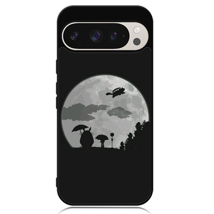 Hybrid Case Custom Hardcase Google Pixel 9 8 7 6 5 4 4A 3 3A 2 Pro XL 4G 5GMoon Totoro RH00148
