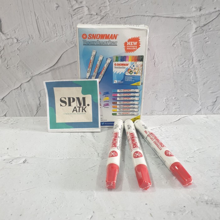 

[tmr] - Spidol Snowman Whiteboard BG-12