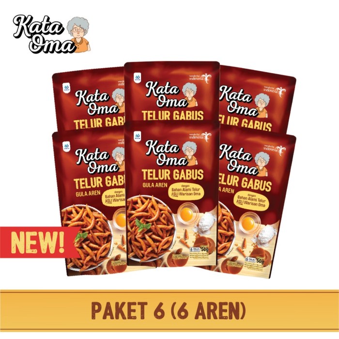 

Kata Oma Paket 6 Gula Aren