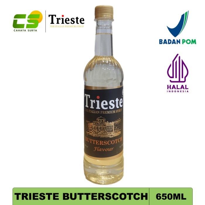

Triete Yrup Buttercotch Irup Raa Buttercotch 650 Ml