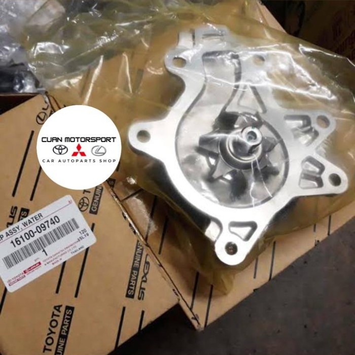BISA GOSEND WATER PUMP ASSY TOYOTA COROLLA ZRE172 VISIT CROSS VOXY ORIGINAL