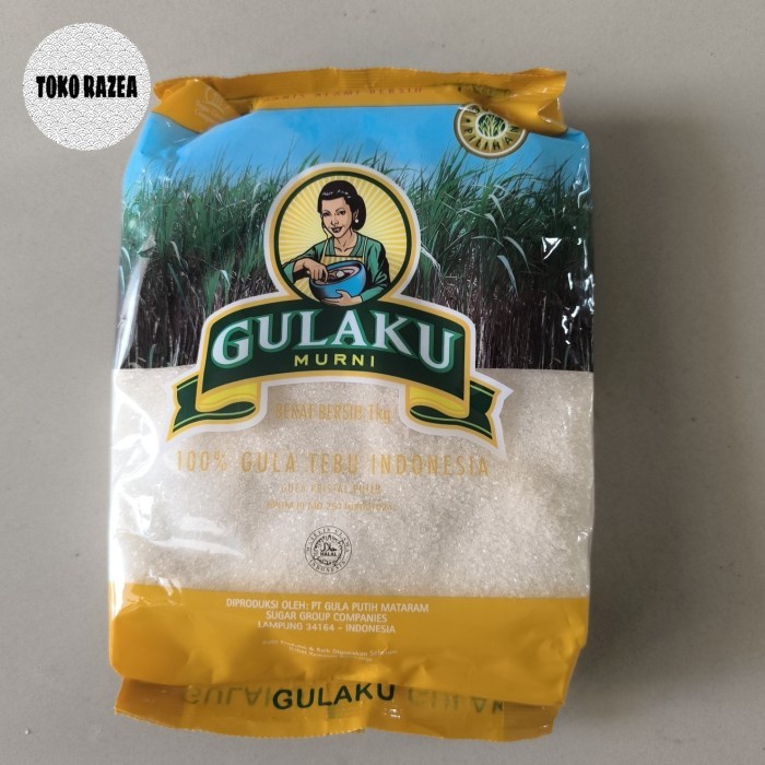 

(Best) gula pasir gunung madu / GULAKU / ROSEBAND 1 kg dikirim random