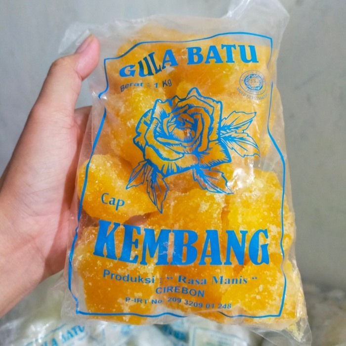 

(Best) Gula Batu Madu Cap Kembang Khas Kota Cirebon Kemasan 1 Kg