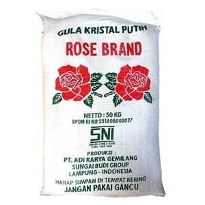 

(Best) Gula pasir merk rosebrand (repack per 1kg)