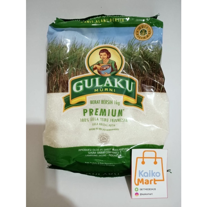 

(Best) Gula Pasir Putih Gulaku 1Kg