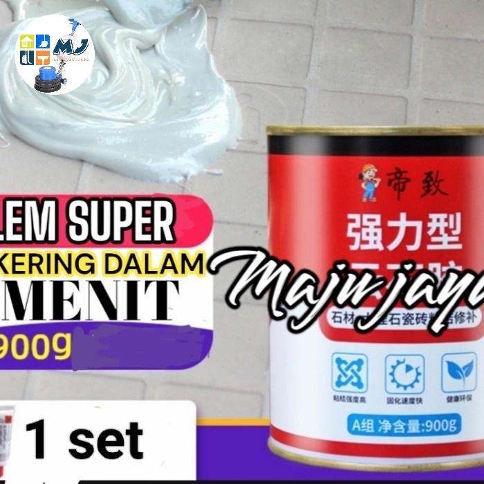 PREMIUM Lem Marmer granit keramik batu