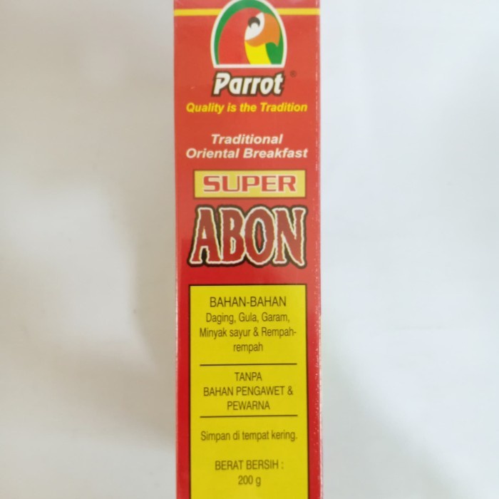 

(Good) PARROT Abon Super 200g