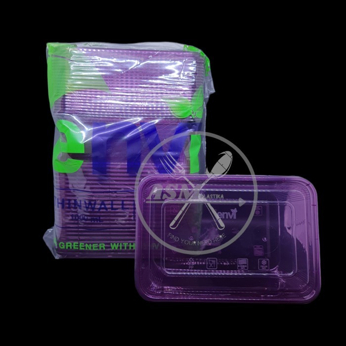 (Best) BARU!! Thinwall Envi 1000ml Special Edition/Kotak Makan/Food Container