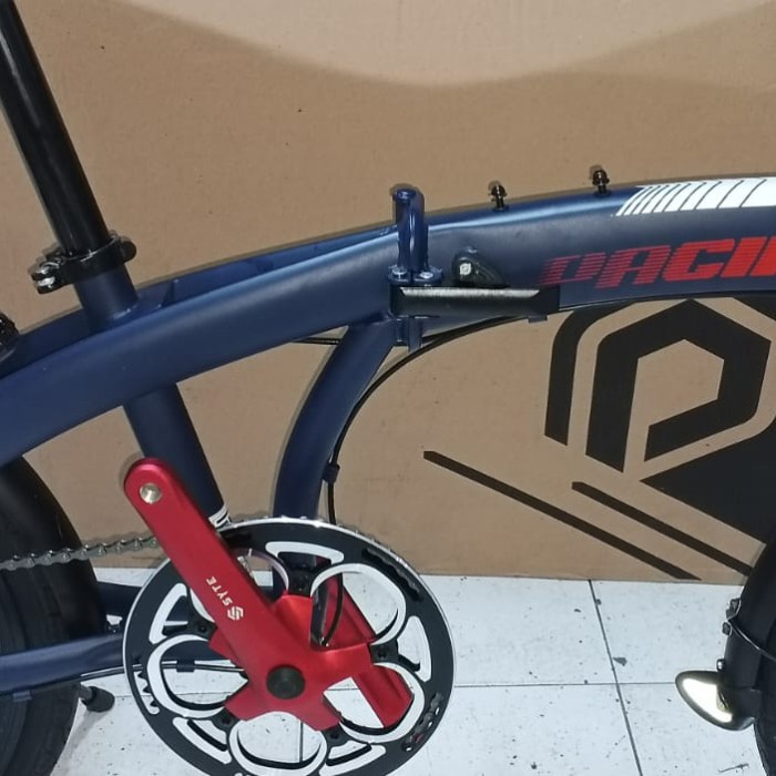 SEPEDA LIPAT / FOLDING BIKE 20 INCH PACIFIC 2980 RX 5.0 DISC BRAKE 7 SPEED