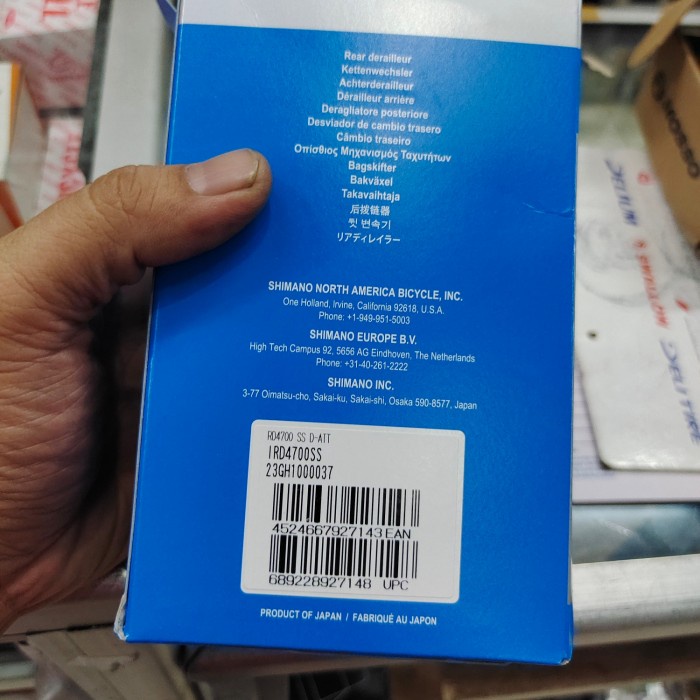 RD TIAGRA 4700 SS 10SP NOT ZEE SHIMANO RD TIAGRA 10 SPEED SHORT BARANG BARU BERKUALITAS