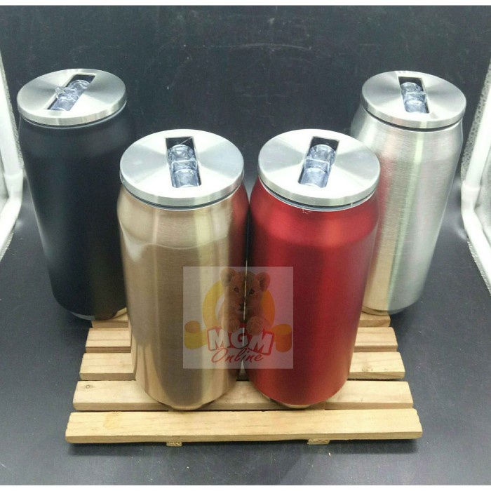 Terlaris Tumbler Model Kaleng Soda Coca Cola - Tumbler Sedotan Kaleng 1373