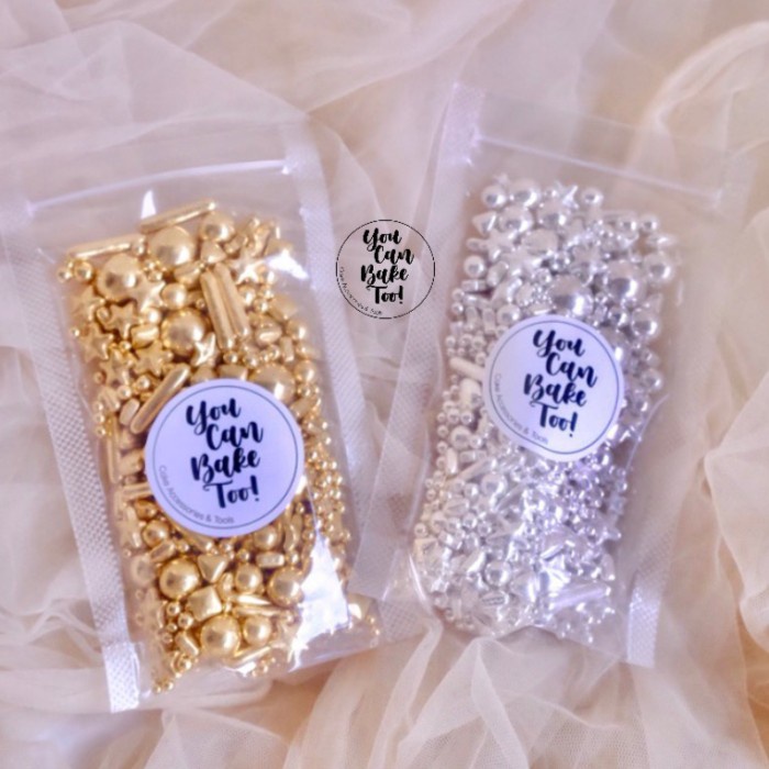 

Sale Terbatas Sprinkle Mix Square Tirangle Ceres Pearl Star (100Gr) Aman