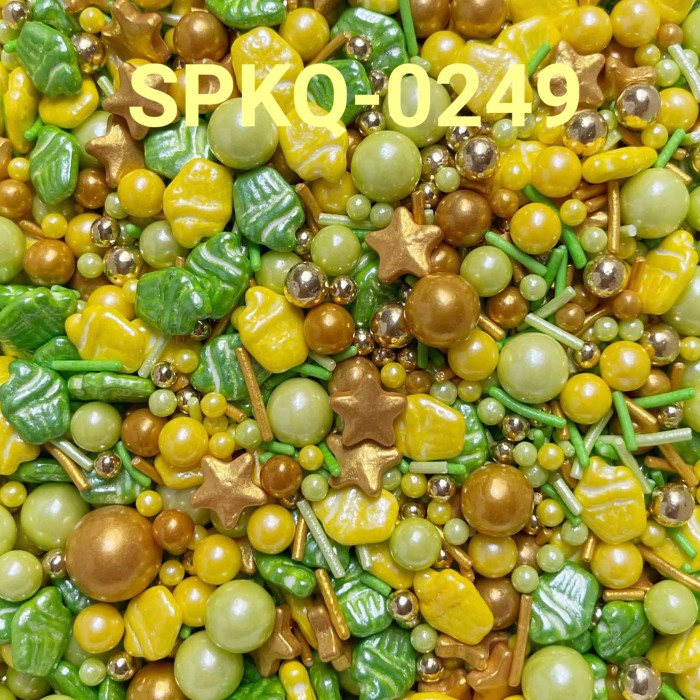 

Sale Terbatas Spkq-0249 Sprinkles Sprinkle Springkel 250Gr Hijau Idul Fitri Natal Aman