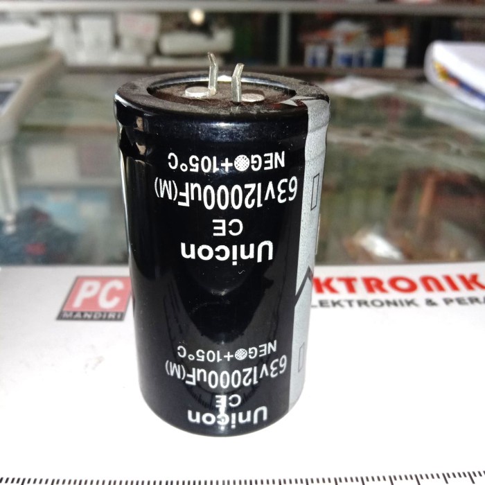 12.000UF 12000UF 12.000 12000 63 63V UNICON CAPACITOR 12000 UF 63 V