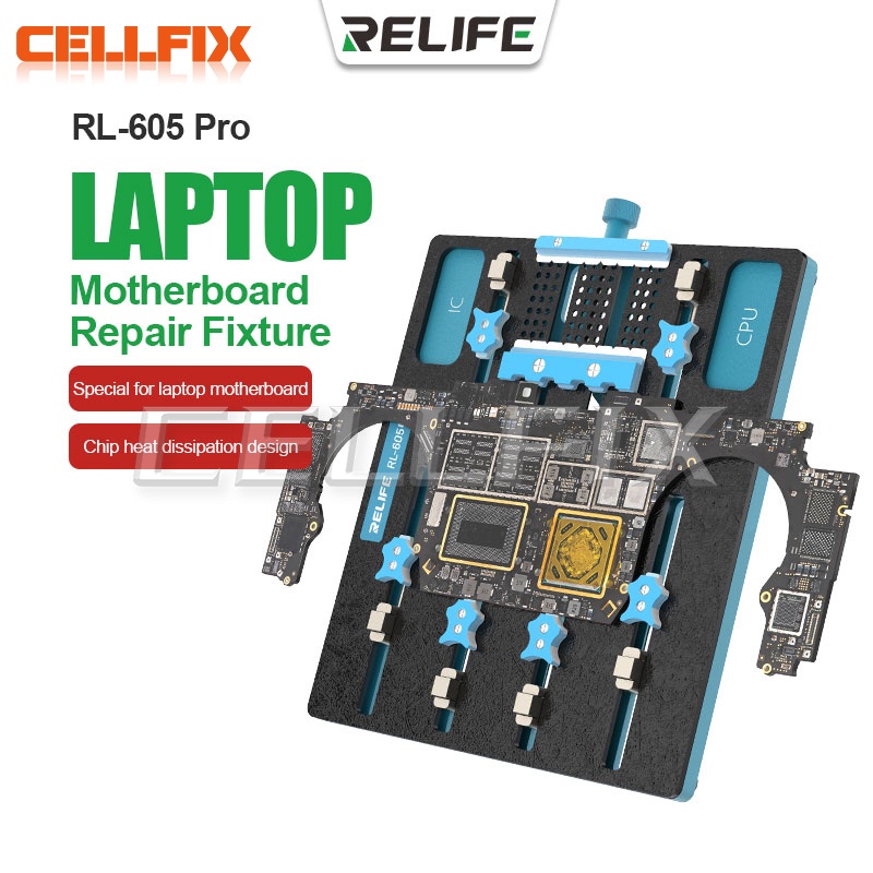 RELIFE RL-605 Pro Universal Chip Slot Motherboard Fixture Laptop IC Chip CPU Motherboard Jig Board H