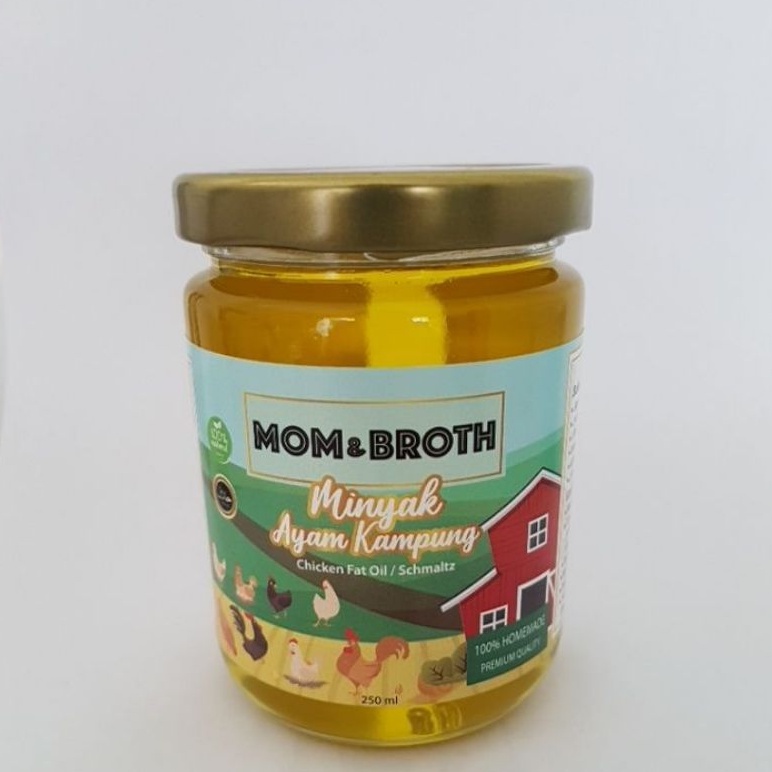 

Beauty Minyak Ayam Kampung Asli 100% Mom & Broth / Schmaltz Ayam Kampung / Village Chicken Fat Oil /