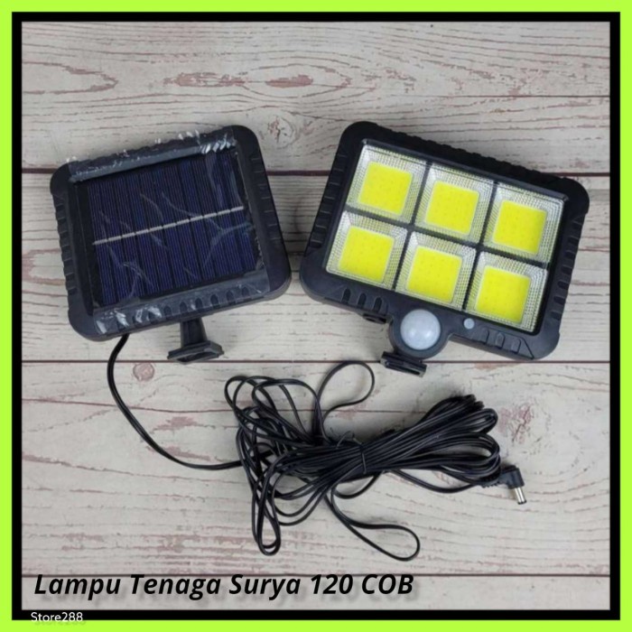 PREMIUM Lampu Taman Lampu Dinding Gantung Lampu Solar Cell 56Led DPT 18