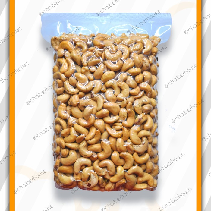 

Kacang Mete Mede Oven Panggang Roasted Cho.Berhouse Wonogiri 500Gr Terbaru
