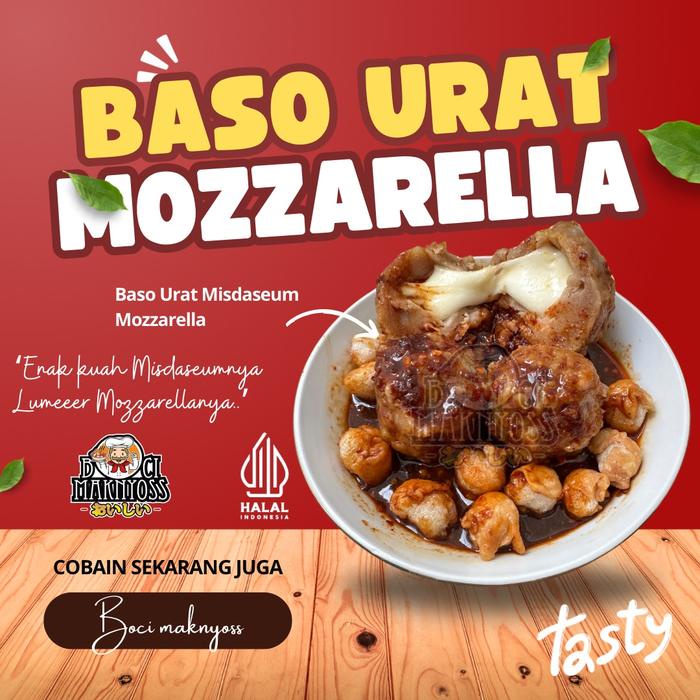 

Baso Urat Mozarella Misdaseum Maknyoss Promo