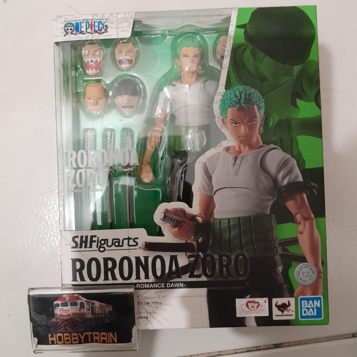 Shf Roronoa Zoro Romance Dawn Figure
