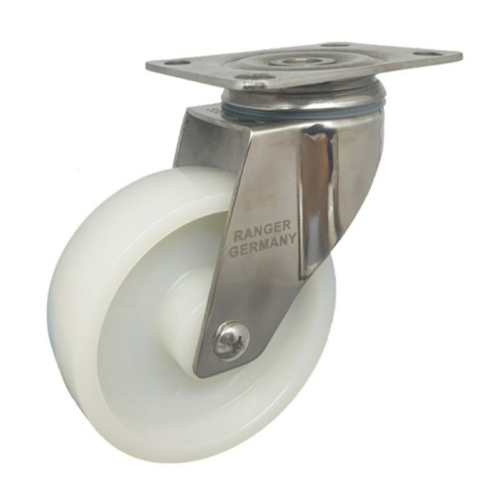 

Roda Trolly Stainless Steel Nylon 4 Inch Medium Duty Hidup Ranger