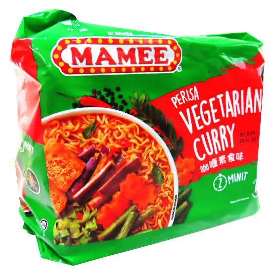 

Mie Mamee Perisa Vegetarian Curry 2 Minit / Mamee Vegetarian Kari