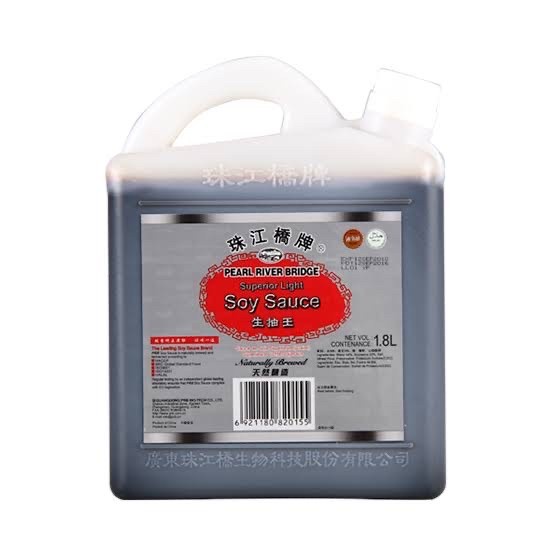 

Pearl River Bridge Superior Light Soy Sauce / Kecap Asin Superior 1,8L