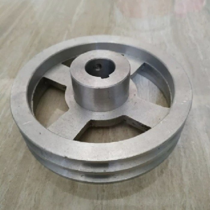 

Pulley / Pully / Puli Jalur B2 Diameter 5 Inch As 25Mm Aluminium