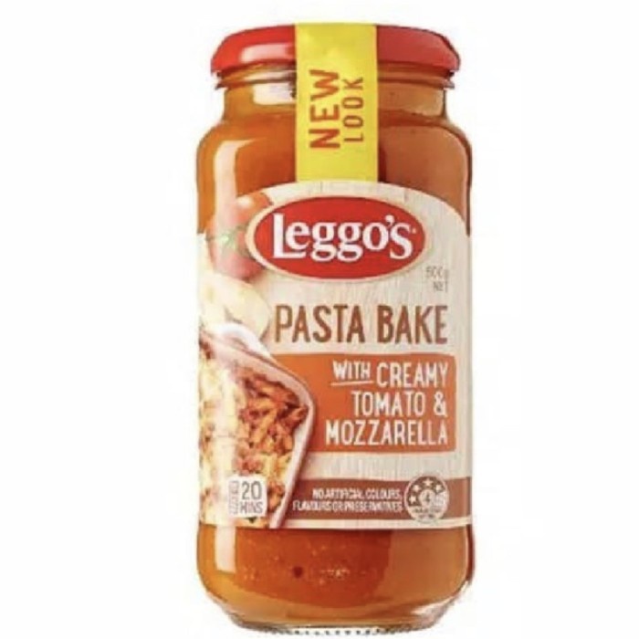 

Leggo'S Pasta Bake With Creamy Tomato & Mozzarella 500 Gram