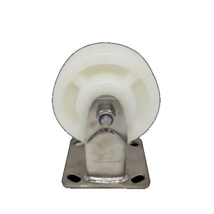 

Roda Troli Troly Stainless Steel Nylon 6 Inch Mati Fixed Ranger