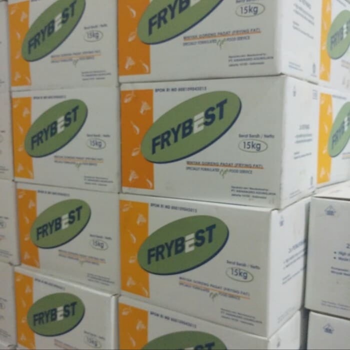 

Minyak Goreng Padat/Beku Merk Frybest kemasan 1kilogram