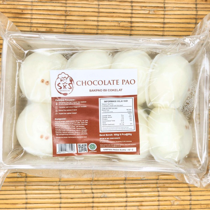 

Dimsum Bakpao Cokelat SKS Frozen - isi 8pcs