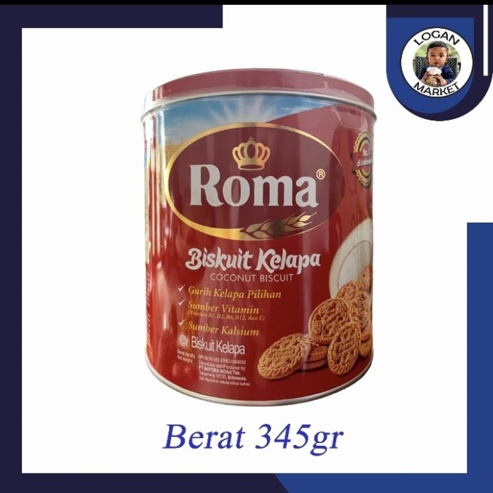 

Roma Biskuit Kelapa Kaleng 450gram 450 gram