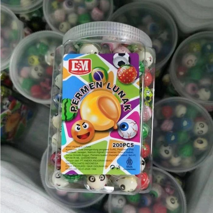 

Permen Lunak Mini Aneka Rasa Buah Isi 200 - Makanan Ringan - SNACK PROMO ,Snack, Candy, Food