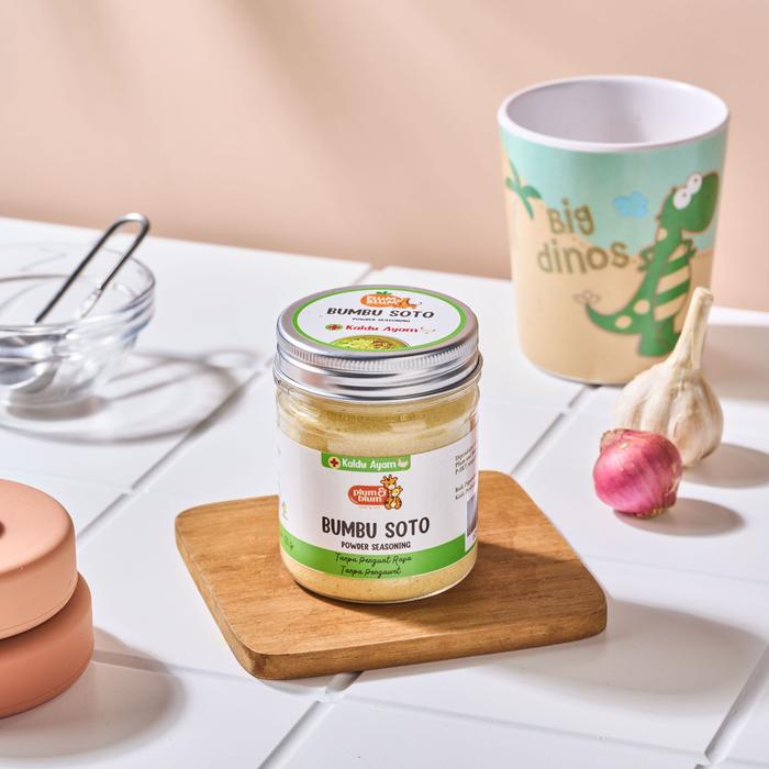 

Plum & Blum Bumbu Masak Mpasi Non MSG Bumbu Soto Bumbu Putih Powder - 50 gr