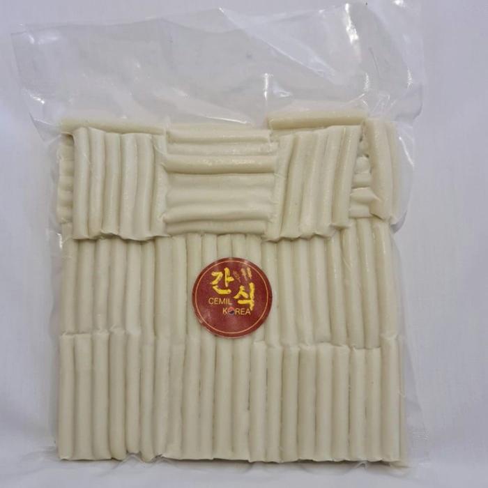 

Cemil Korea Toppoki atau kue beras atau TTeok ukuran 1kg