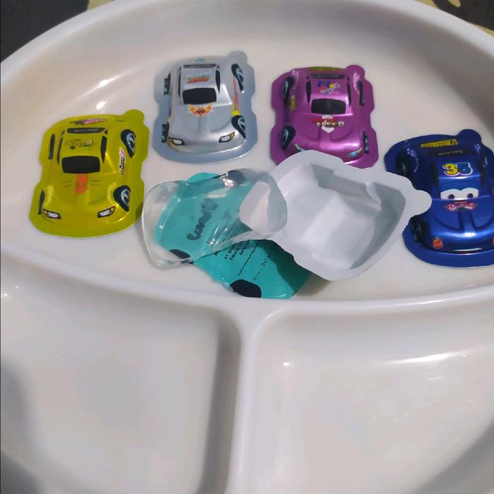 

Car Jelly @120 pcs Rasa Buah - Jelly agar agar rasa buah bentuk mobilan Food Jeli - Cemilan Candy