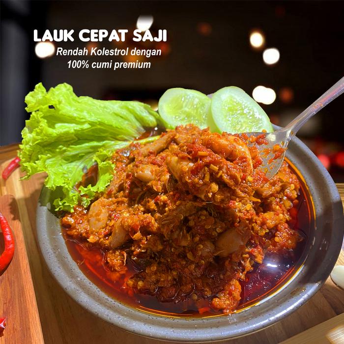 

MouMou Ceker Cumi Mercon Tanpa Tulang Ceker Cumi Mercon Pedas Ceker Mercon Sambal Lauk Siap Saji