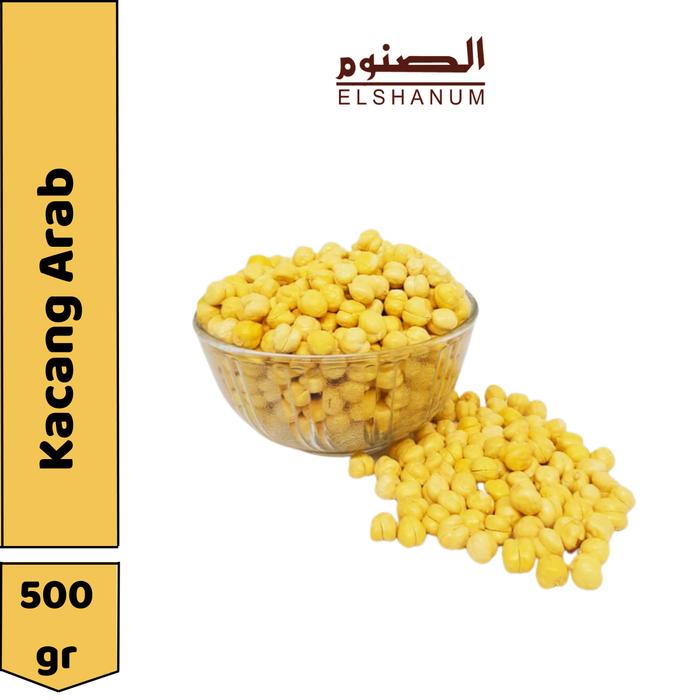 

Kacang Arab Original Al-Madinah Premium 1kg - kurma elshanum Asin Food Cemilan Snacks Mete