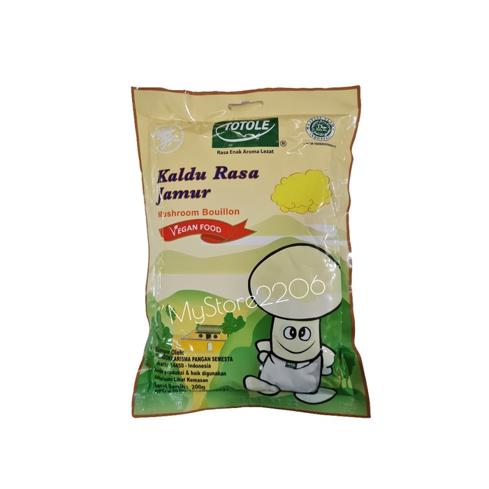 

TOTOLE Kaldu Rasa Jamur 200gram /Mushroom Bouillon (200 gram) (sedang)